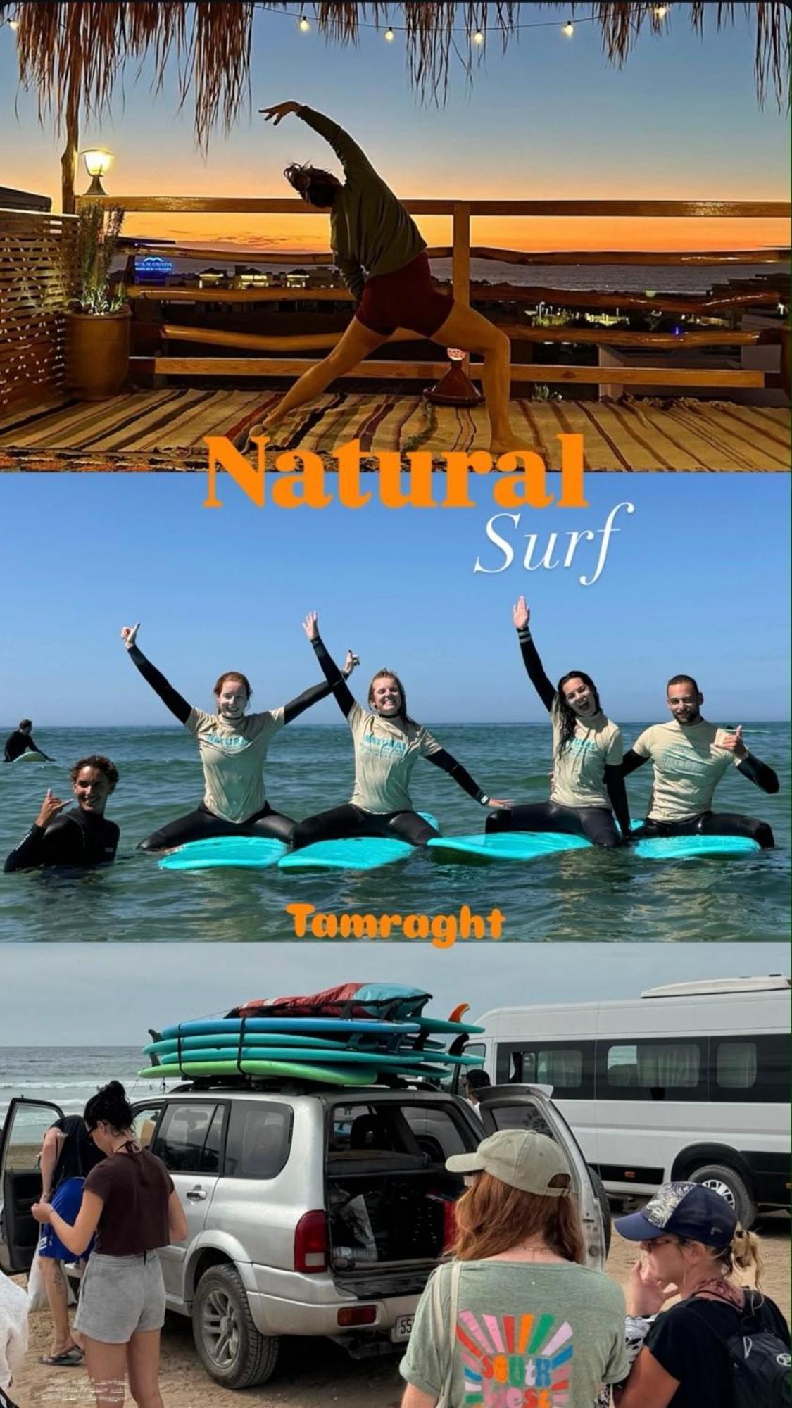 Natural Surf House Tamraght Εξωτερικό φωτογραφία